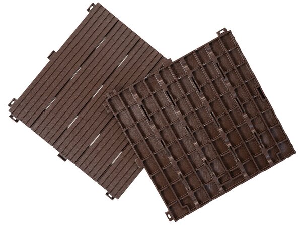 Multyhome Cosmopolitan 30 x 30 cm hnědá 1 ks 4016.91.00