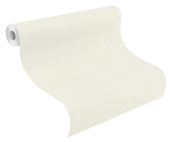 RASCH | Vliesová tapeta na zeď Amara 608632V | 0,53 x 10,05 m | bílá