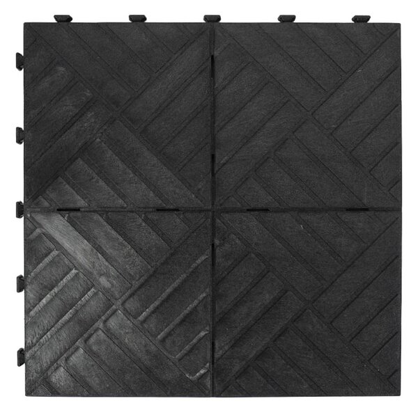 Multy home Gumová dlaždice EXTREME SOLID 45 x 45 cm, černá, 1 ks 4016.91.00