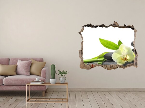 Samolepící díra nálepka Orchidej nd-k-68592259