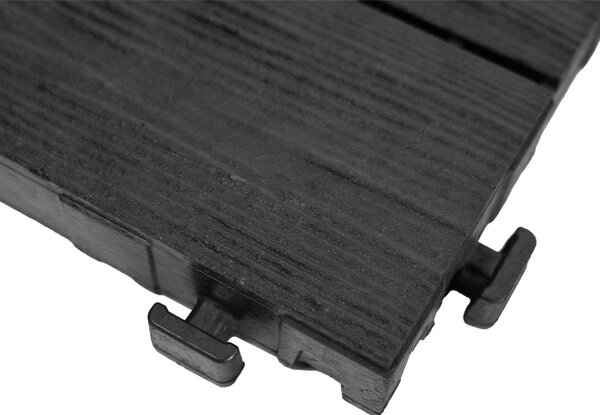 Multy home Gumová dlaždice ARISTA Wood 30 x 30 cm, šedá, 1 ks 4016.91.00