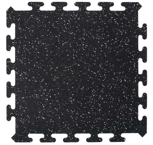 Multy home Gumová dlaždice FITNESS TILE 50 x 50 cm, černá, 1 ks 4016.91.00