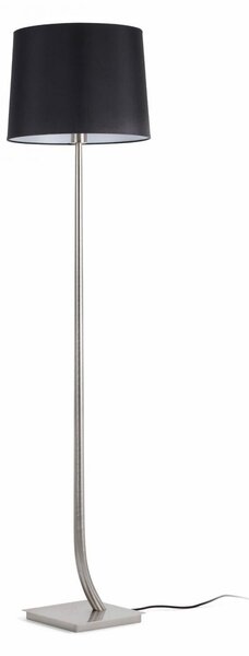 REM matný nikl/černá stojací lampa - FARO