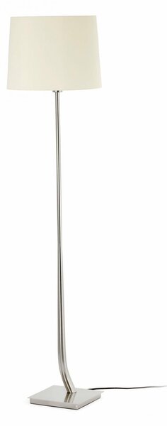 REM matný nikl/béžová stojací lampa - FARO