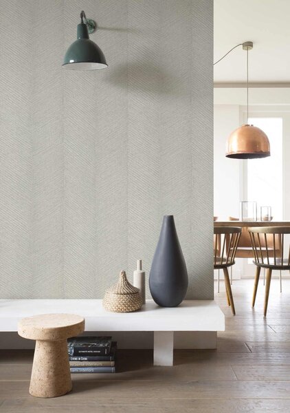 RASCH | Vliesová tapeta na zeď Amara 720358 | 0,53 x 10,05 m | šedá