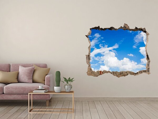 Nálepka fototapeta 3D výhled Mraky na nebi nd-k-68627282