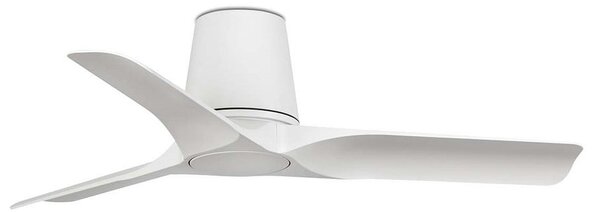 Stropní ventilátor Hey S, bílý, s DC motorem, tichý, Ø 90 cm – Faro FARO BARCELONA, Hey S, Bílá, Obývací pokoj, Plast, Moderní