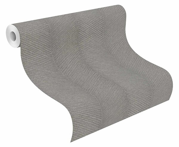 RASCH | Vliesová tapeta na zeď Amara 720372 | 0,53 x 10,05 m | šedá