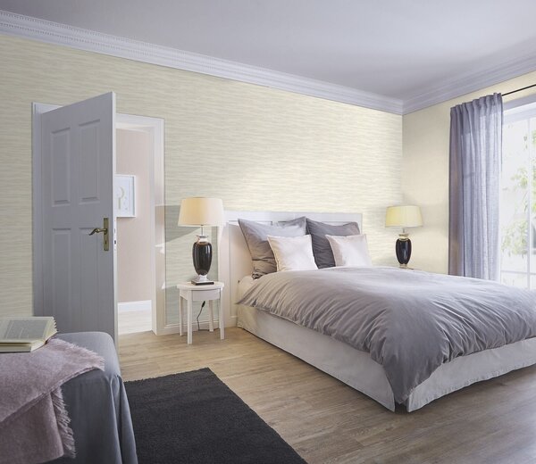 RASCH | Vliesová tapeta na zeď Amara 720457 | 0,53 x 10,05 m | šedá