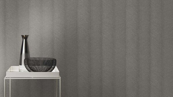 RASCH | Vliesová tapeta na zeď Amara 720372 | 0,53 x 10,05 m | šedá