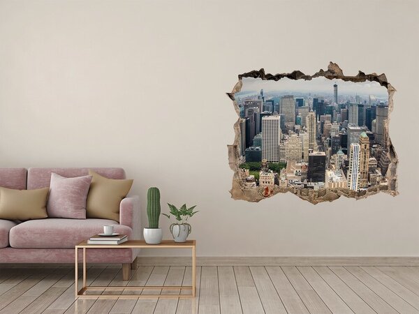 Fototapeta díra na zeď 3D New York nd-k-69029803