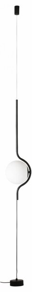 LE VITA závěsná/stojací lampa, černá - FARO