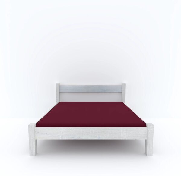 Flamel Postel One, Dub, 70x200 cm, Standard - Sněhově bílá