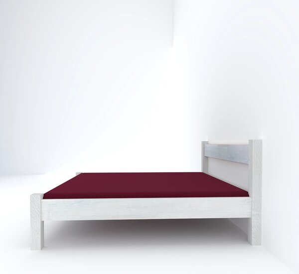 Flamel Postel One, Dub, 70x200 cm, Standard - Sněhově bílá