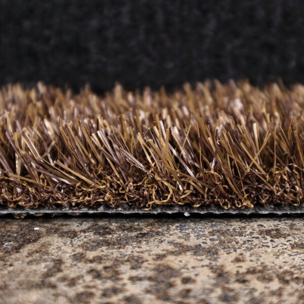 Europe Grass, Umělá tráva PartyGrass Brown, na míru, šíře 4m, hnědá