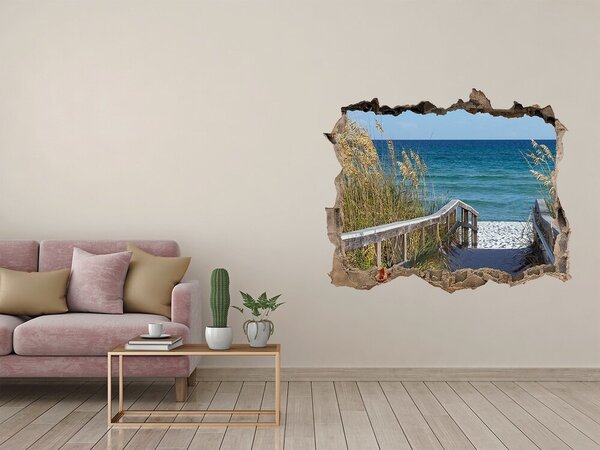 Nálepka fototapeta 3D výhled Mořské duny nd-k-69949398