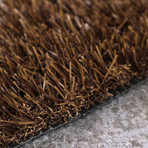 Europe Grass, Umělá tráva PartyGrass Brown, na míru, šíře 4m, hnědá