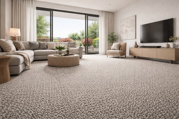 Timzo, Metrážový koberec Orion 9249, na míru, šíře 4m,5m, hnědá, filc, chodba / předsíň