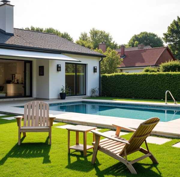 Europe Grass, Umělá tráva Profi Garden, na míru, šíře 4m, zelená