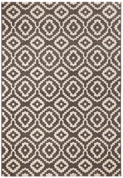 SCHÖNGEIST & PETERSEN, AKCE: 133x195 cm Kusový koberec Diamond 102438, béžová, hnědá, obývací pokoj