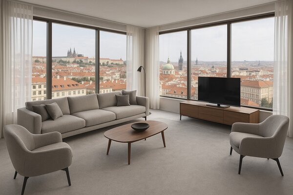 Condor Carpets, Metrážový koberec Serena 6631, na míru, šíře 4m,5m, šedá, filc, ložnice