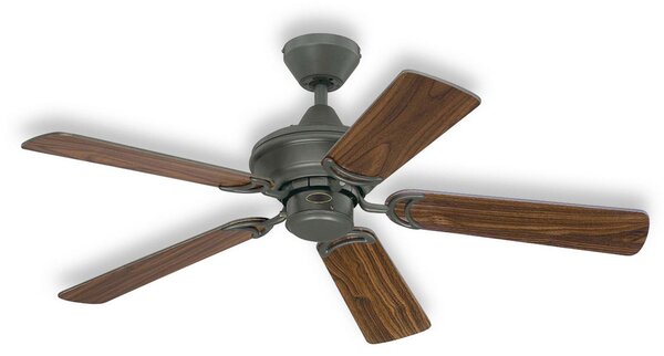 Stropní ventilátor Nevada, tichý, ořech/třešeň – Westinghouse Westinghouse, Nevada, Dřevo, Obývací pokoj, Plast, Moderní