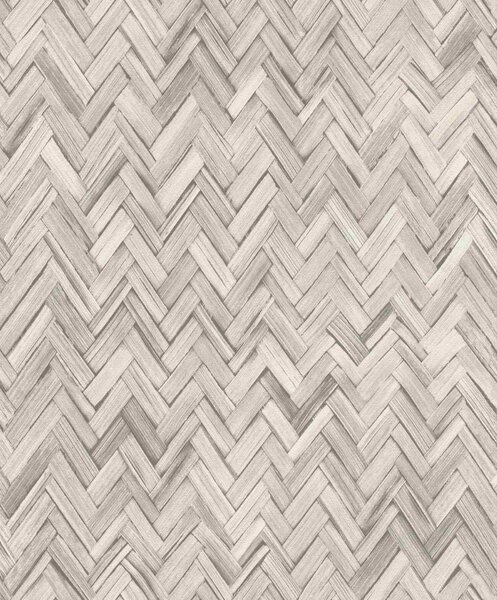 RASCH | Vliesová tapeta na zeď Beachhouse 410365 | 0,53 x 10,05 m | krémová, šedá