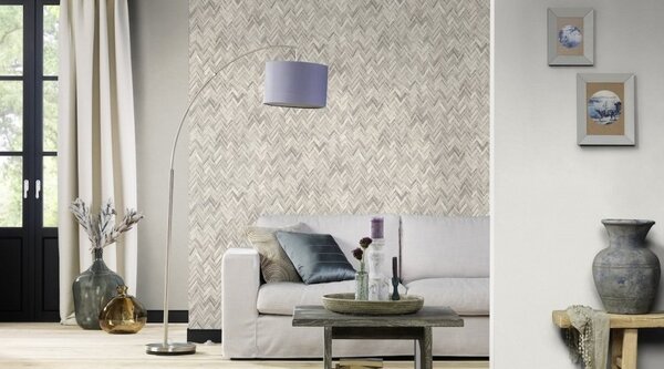 RASCH | Vliesová tapeta na zeď Beachhouse 479423 | 0,53 x 10,05 m | bílá