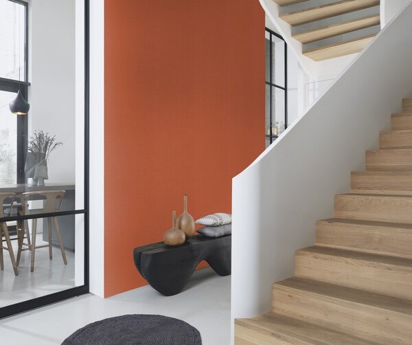 RASCH | Vliesová tapeta na zeď Country Charme 449051 | 0,53 x 10,05 m | červená