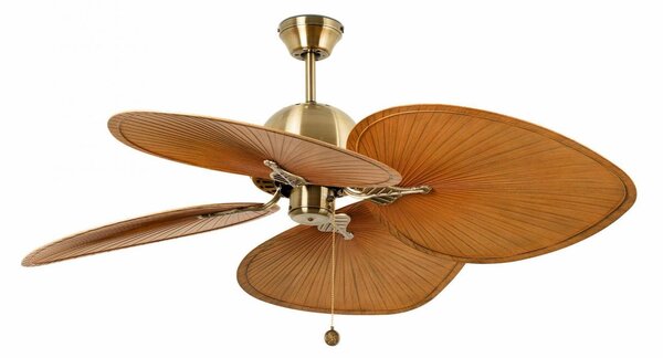 CUBA L starozlatá, stropní ventilátor - FARO