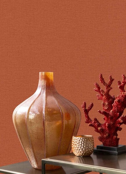 RASCH | Vliesová tapeta na zeď Country Charme 449051 | 0,53 x 10,05 m | červená