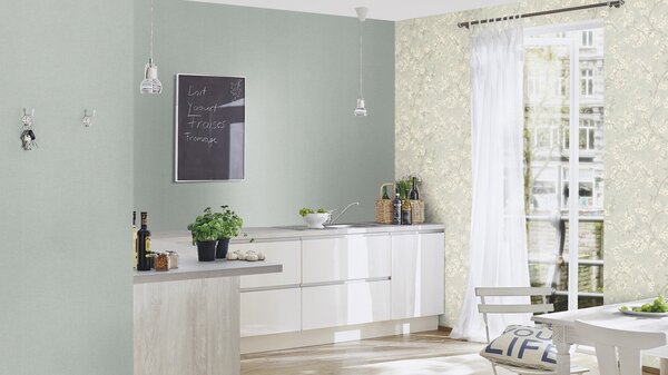 RASCH | Vliesová tapeta na zeď Country Charme 449822 | 0,53 x 10,05 m | šedá