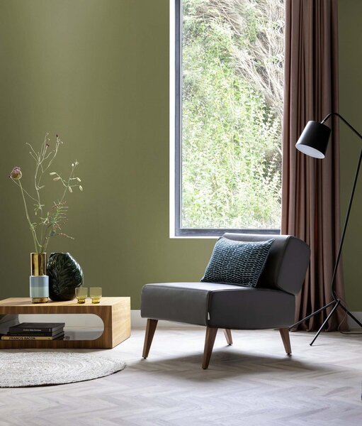 RASCH | Vliesová tapeta na zeď Country Charme 452068 | 0,53 x 10,05 m | zelená