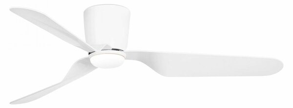 PEMBA L LED, bílá, stropní ventilátor s DC motorem - FARO