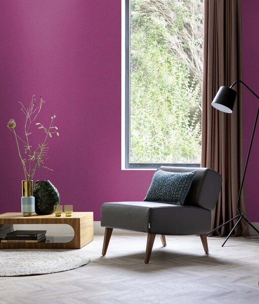 RASCH | Vliesová tapeta na zeď Country Charme 448542 | 0,53 x 10,05 m | růžová