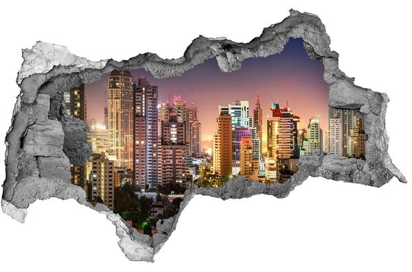 Fototapeta díra na zeď Bangkok noc nd-b-117173387