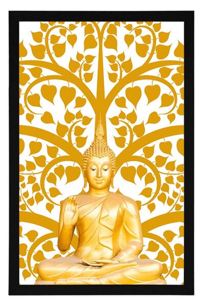 Plakát Buddha se stromem života