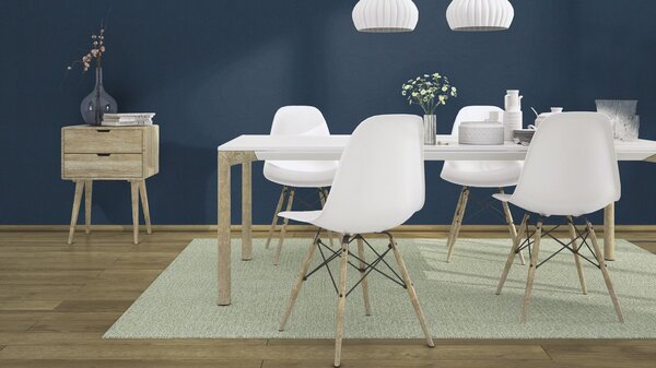RASCH | Vliesová tapeta na zeď Country Charme 449860 | 0,53 x 10,05 m | modrá