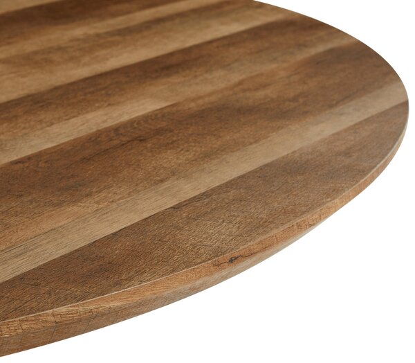 JÍDELNÍ STŮL, černá, barvy dubu, 120/120/76 cm MID.YOU - Jídelní stoly, Online Only
