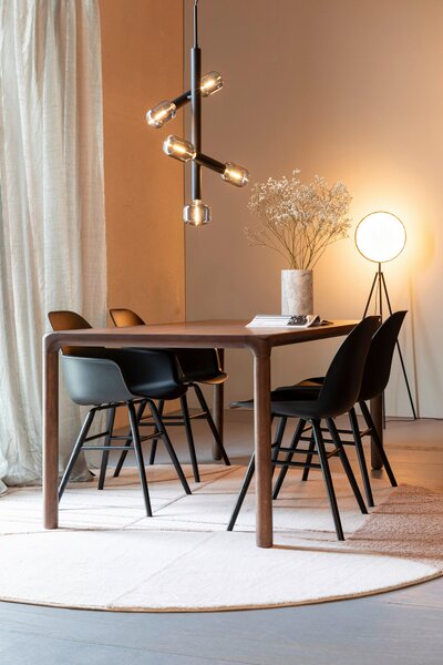 JÍDELNÍ STŮL, vlašský ořech, barvy vlašských ořechů, 220/90/75 cm Zuiver, Online Only