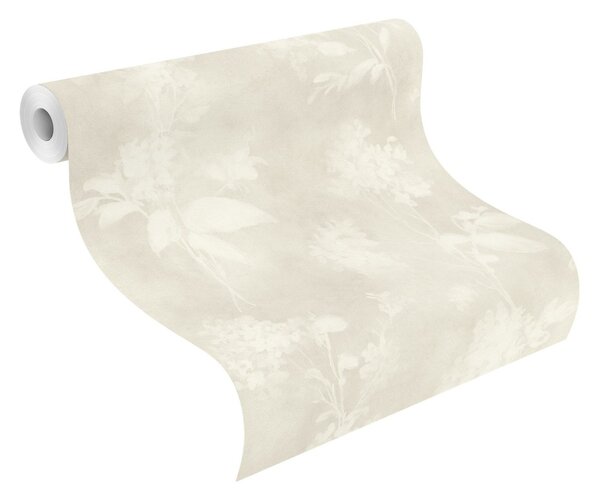 RASCH | Vliesová tapeta na zeď Florentine 481457 | 0,53 x 10,05 m | bílá, šedá