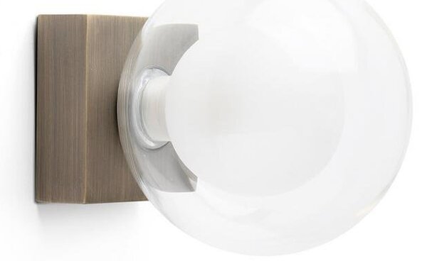 FARO PERLA nástěnná lampa, bronzová - FARO, IP44