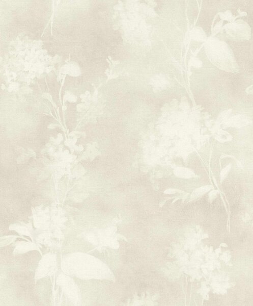 RASCH | Vliesová tapeta na zeď Florentine 481457 | 0,53 x 10,05 m | bílá, šedá