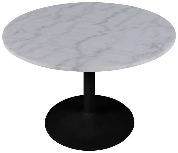 JÍDELNÍ STŮL, černá, bílá, 110/110/75 cm P & B - Jídelní stoly, Online Only