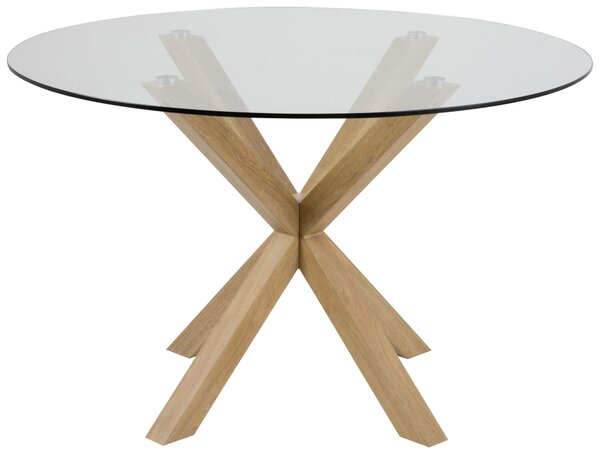 JÍDELNÍ STŮL, čiré, 119/119/75,5 cm MID.YOU - Jídelní stoly, Online Only