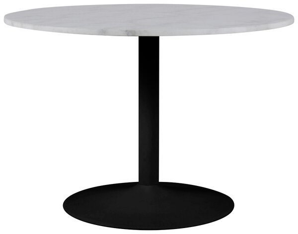 JÍDELNÍ STŮL, černá, bílá, 110/110/75 cm P & B - Jídelní stoly, Online Only
