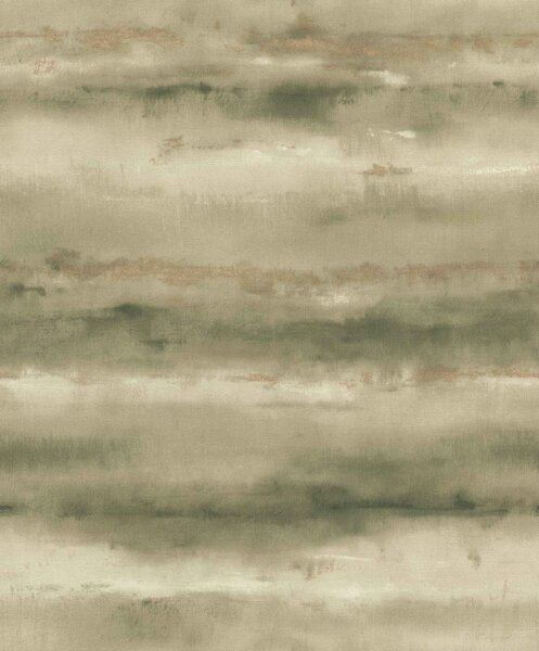 RASCH | Vliesová tapeta na zeď Florentine 481655 | 0,53 x 10,05 m | zelená, béžová