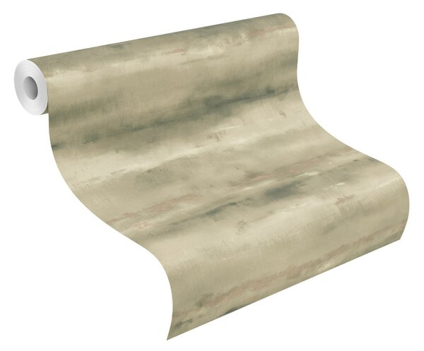 RASCH | Vliesová tapeta na zeď Florentine 481655 | 0,53 x 10,05 m | zelená, béžová