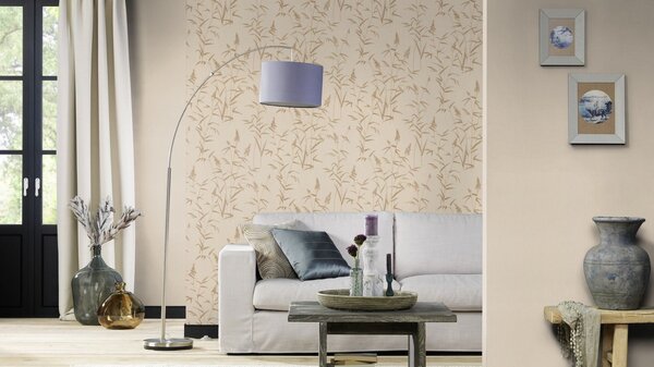 RASCH | Vliesová tapeta na zeď Deco Style 312355 | 0,53 x 10,05 m | hnědá