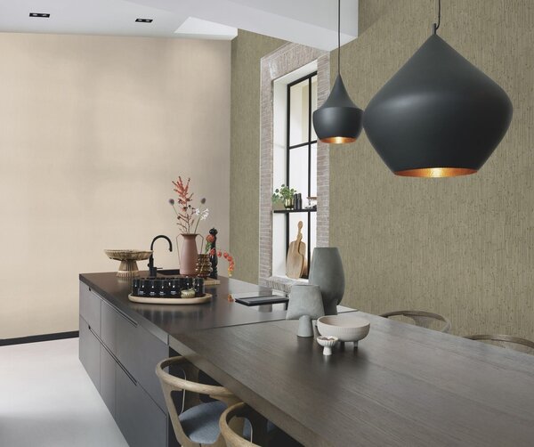 RASCH | Vliesová tapeta na zeď Deco Style 312355 | 0,53 x 10,05 m | hnědá